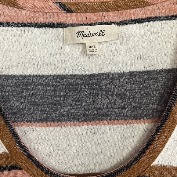 Nautica T-Shirt Donna Maniche Lunghe A Righe – Girocollo In Cotone, Capo Basic (Pacco Da 1)